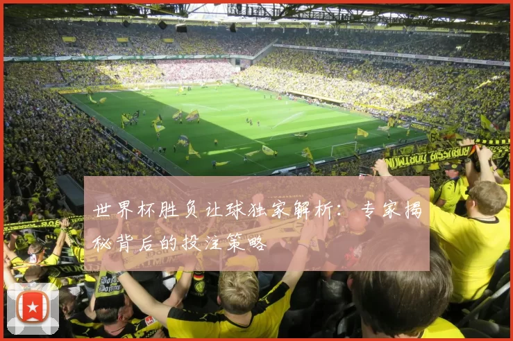 世界杯胜负让球独家解析：专家揭秘背后的投注策略