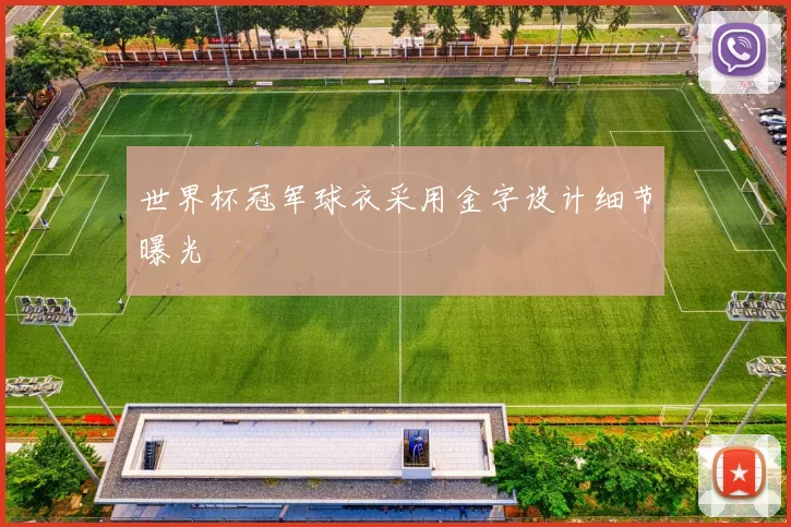 世界杯冠军球衣采用金字设计细节曝光